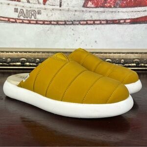 TOMS Alpargata Mallow Mule Women's Slip On Slide Size 8 Dark Mustard